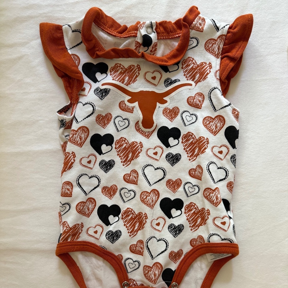UT 100% Cotton Onesie - 12month